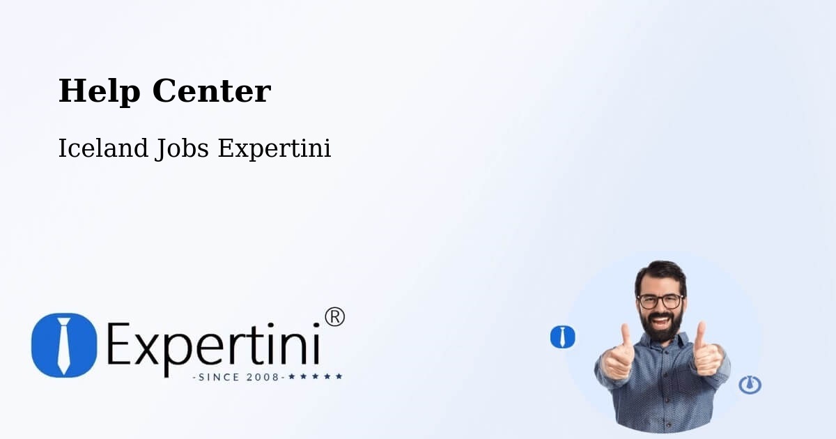 Help Center – Dalvík - Iceland Jobs Expertini