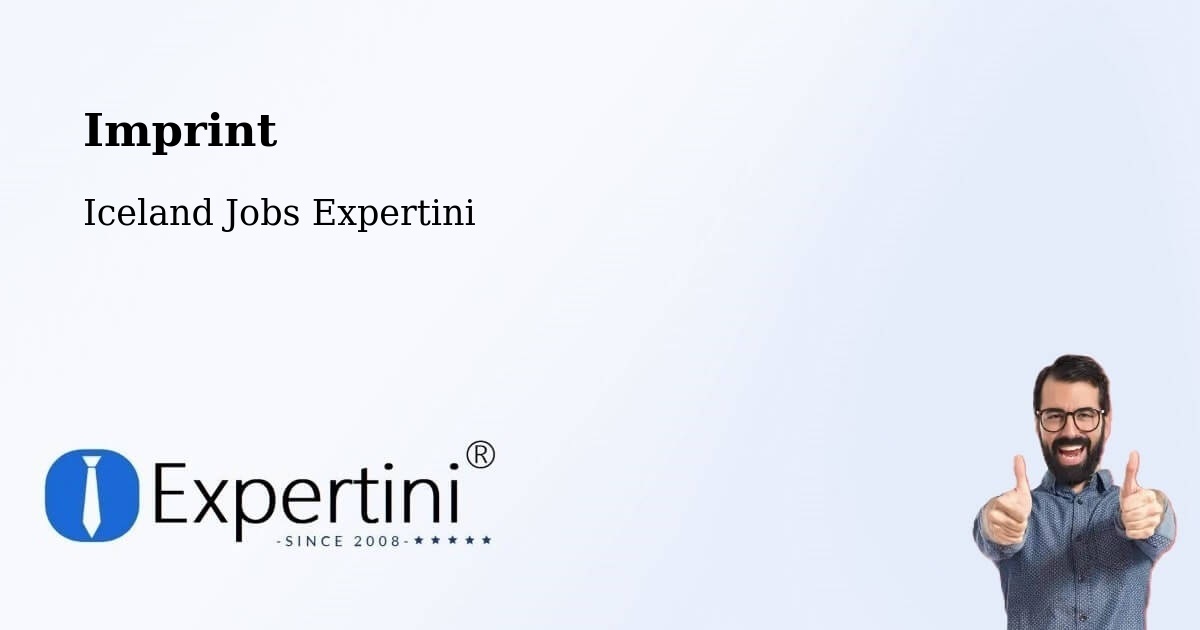 Imprint – Dalvík - Iceland Jobs Expertini